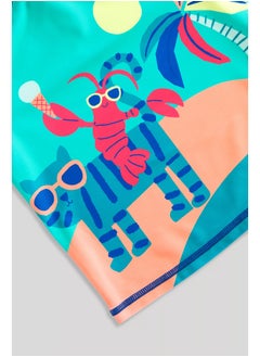 mothercare Lobster Sunsafe UPF50+ Rash Vest  - Image 2