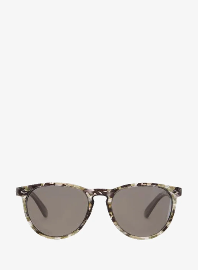 Lee Cooper Polarized Sunglasses Grey Frame Silver Mirror Mirror Lens 48mm  - LCK106C03