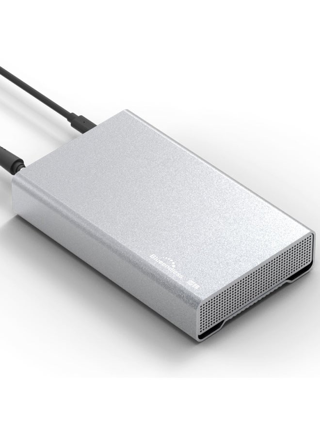 All Metal 3.5 Inch Hard Disk Box Typec/usb3.0 External Mechanical Sata Desktop 20T Mobile Hard Disk Box-Color:Usb3.0 (european Power Supply) - Image 2