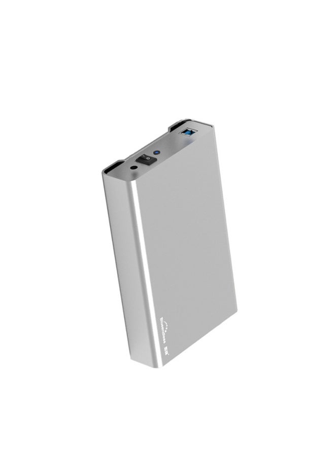 All Metal 3.5 Inch Hard Disk Box Typec/usb3.0 External Mechanical Sata Desktop 20T Mobile Hard Disk Box-Color:Usb3.0 (european Power Supply) - Image 5