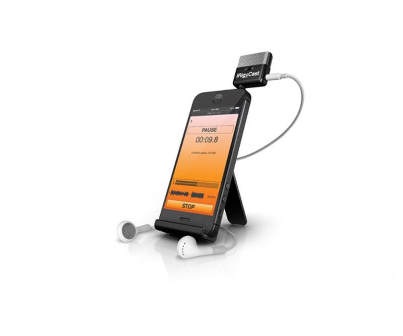 IK Multimedia iRig Mic Cast Portable Podcast Recording  Microphone - Image 1