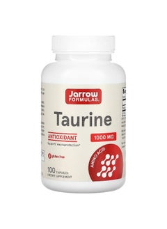jarrow formulas Jarrow Formulas, Taurine , 1,000 mg, 100 Capsules  - Image 1