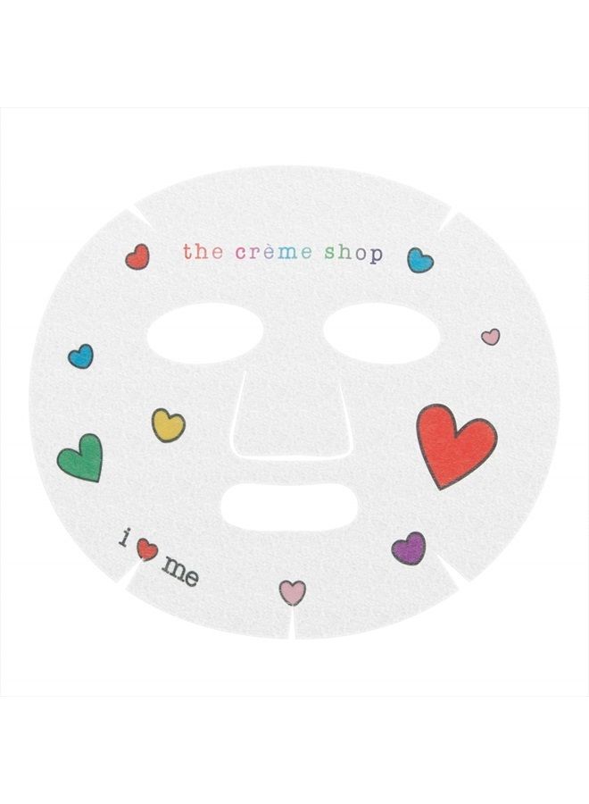 The Crème Shop Korean Skincare Rainbow Face Sheet Mask for Bright, Dewy, Youthful, Bouncy, Healthy Skin - 3 Pack - Image 5