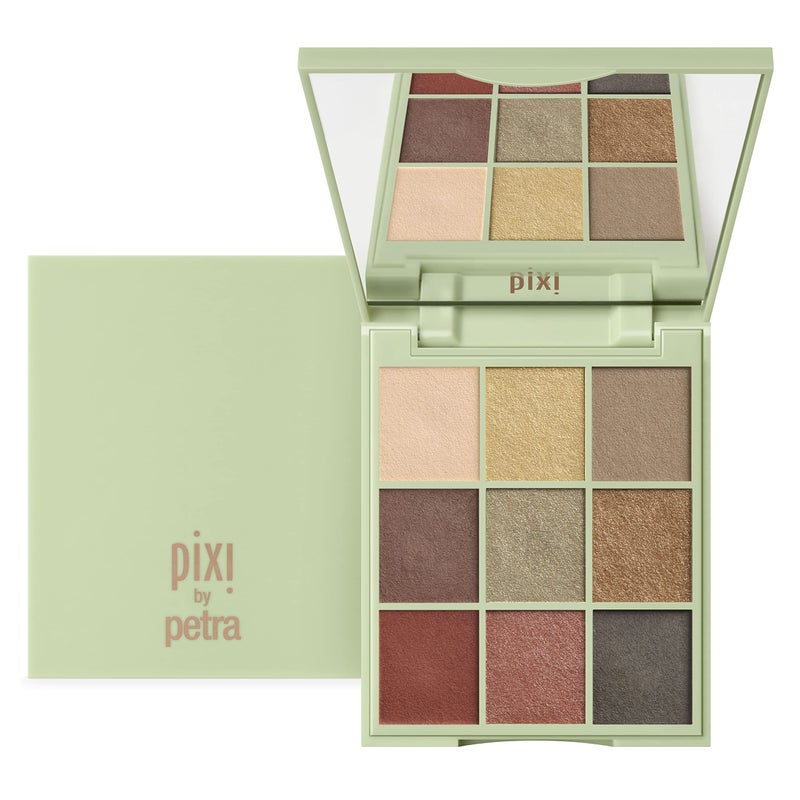 Pixi Beauty Eye Effects - Hazelnut Haze|Eyeshadow 9 Shade Compact Palette | Easy To Apply High Pigment Colour | Paraben-Free | 11.5g - Image 1