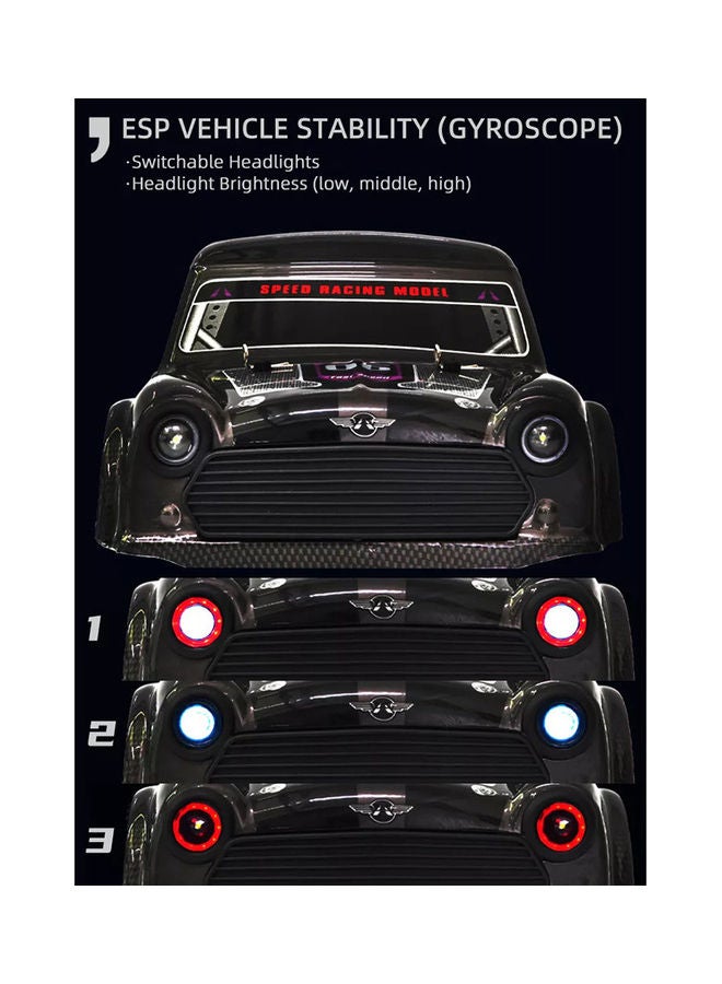 MYTOYS SG-1606 1/16 2.4G 4Wd 30Km/H RC Car LED Light Drift On-Road Vehicles RTR Toy 26.5x12x14.5cm - Image 5