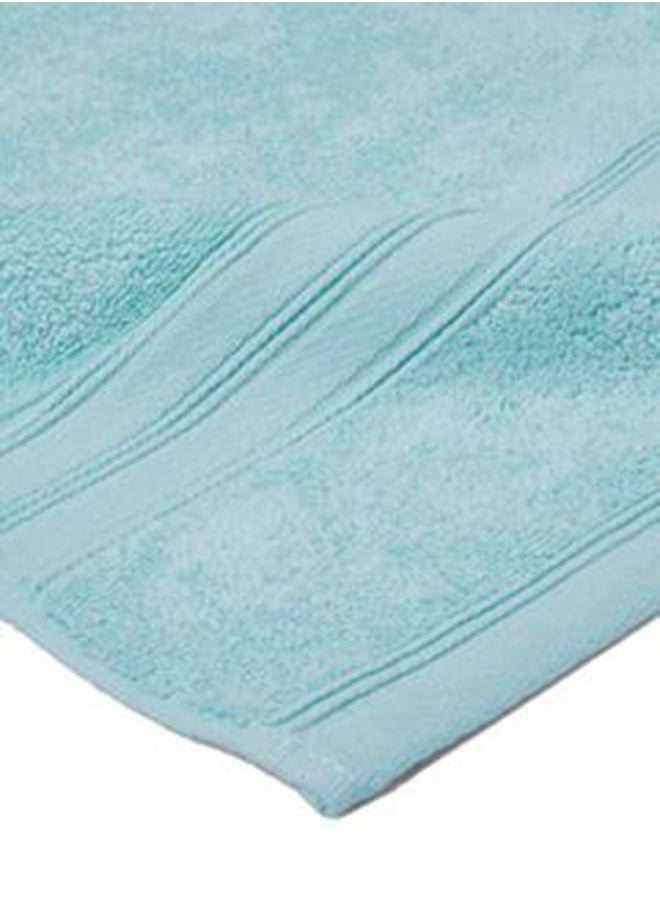 White Rose Shadow Bath Sheet 550 GSM 100% Cotton Terry 80x160 cm -Luxury Feel Super Absorbent Quick Dry Sea Green  - Image 3