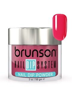 brunson Nail Dipping Powder 56gm, No Nail Lamp Needed for Curing French Nail Art Powder for nail dip system 