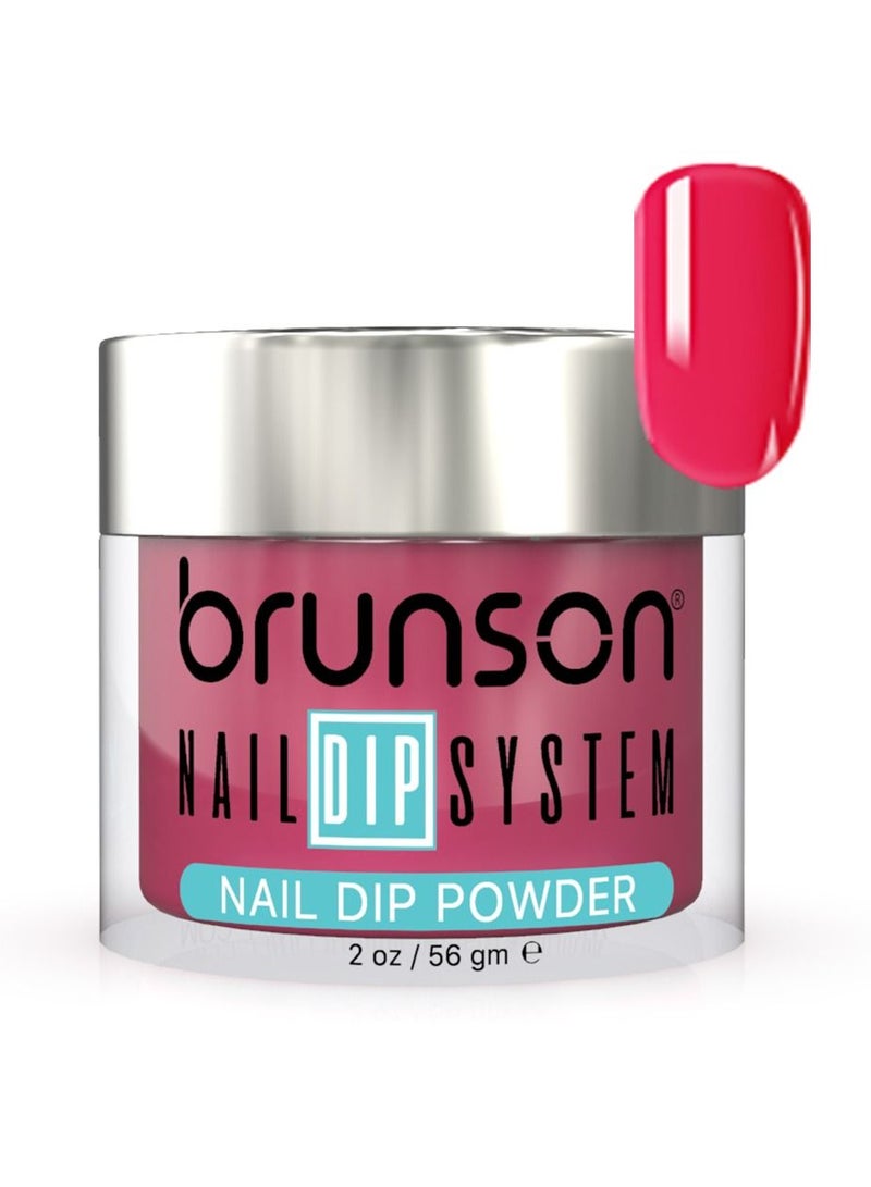 brunson Nail Dipping Powder 56gm, No Nail Lamp Needed for Curing French Nail Art Powder for nail dip system