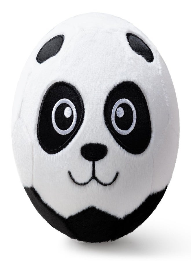 VangeBow Silent Indoor Soccer Balls for Toddlers 1-3, Inflatable Soft Plush Baby Toddler Soccer Ball Toys Gifts for 1 2 3 4 5 Year Old Boy Girl First Birthday Gift (Panda, Pump Include) - Image 1
