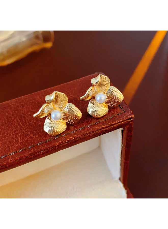 KUYING Trendy Design Earrings With A Sense Of Temperament And Atmosphere 