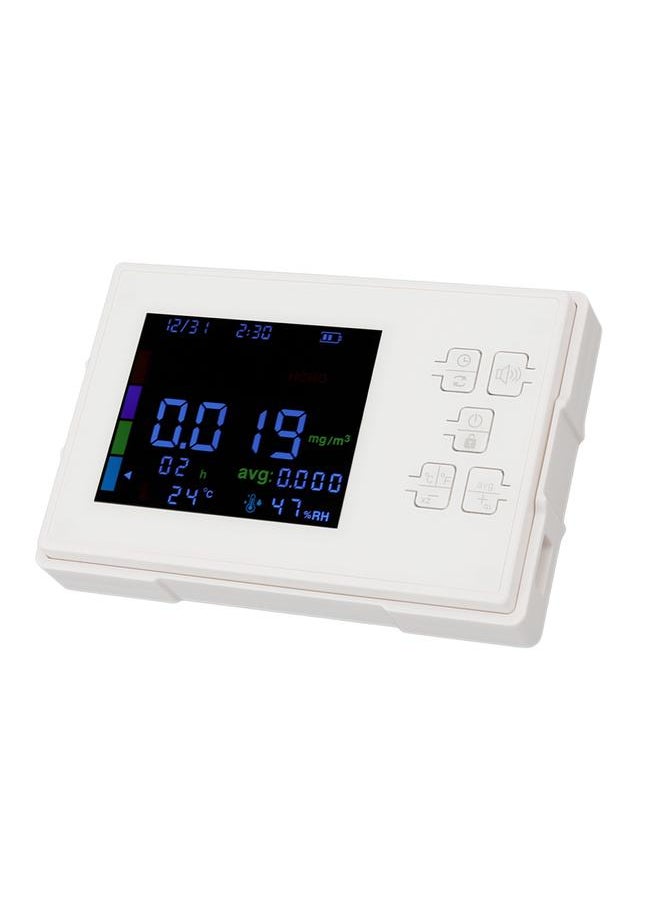 Thoraya 5V CO2 Air Detector Carbon Dioxide HCHO TVOC Detector Temperature Humidity Monitor for Indoor Home  - Image 2