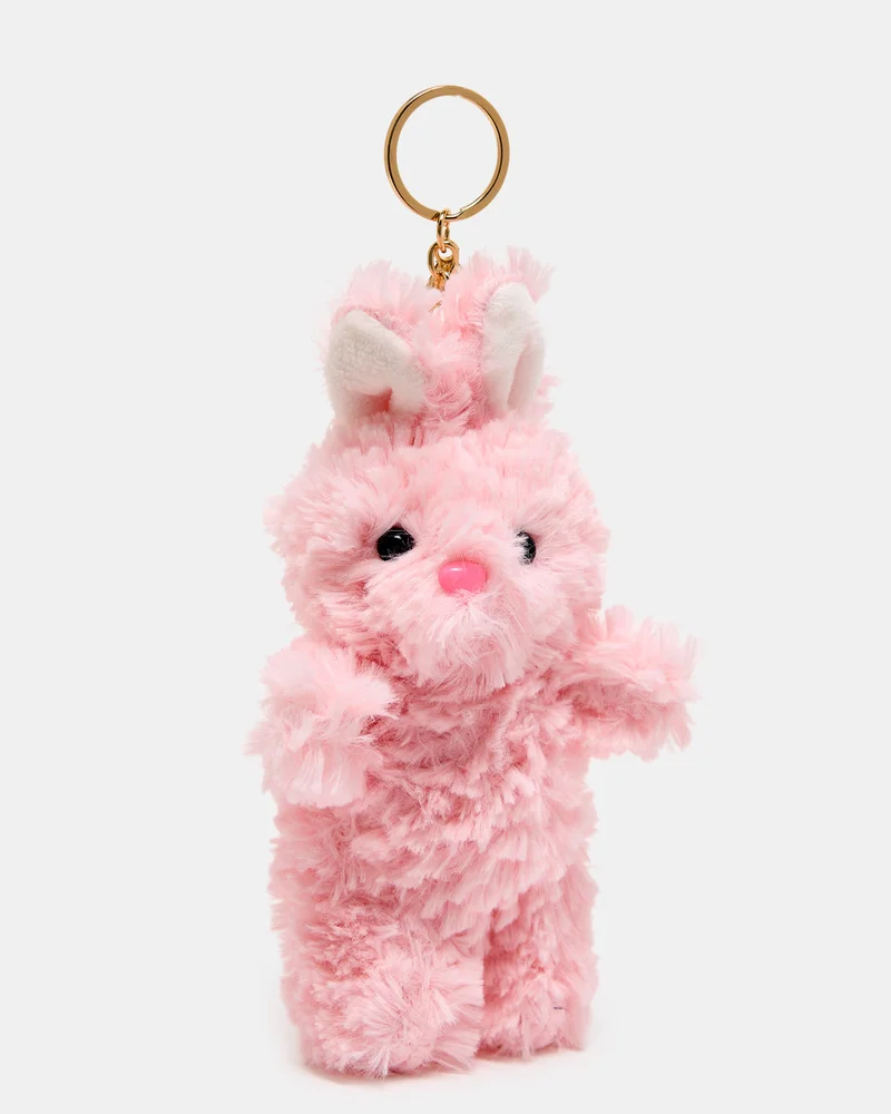REDTAG Girls Pink Bunny Plush Bag Add On