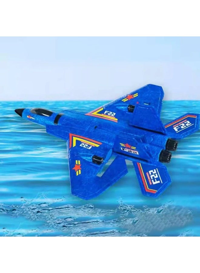 Stem F22 Amphibious RC Fighter Jet – Land, Sea & Air | 6-Axis Gyro | LED Night Flight | EPP Foam | Ages 14+ - Image 4
