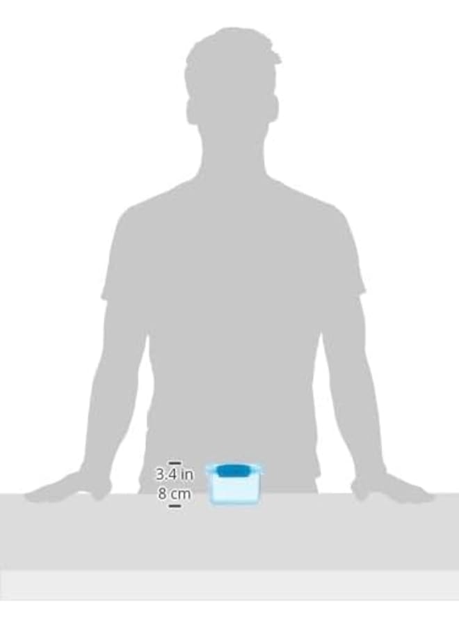 Sistema Sandwich Lunch Boxes 3-Pieces, 400 Ml Capacity, (Spring Green, Radiant Raspberry, Blue Lagoon) - Image 4