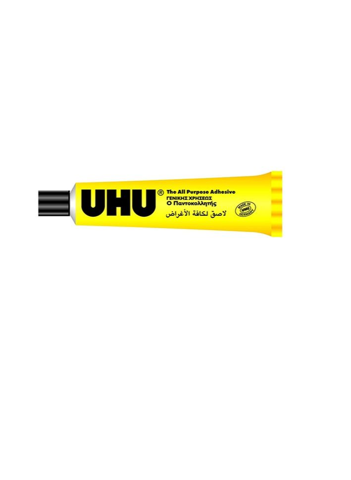 UHU 6-Pieces All Purpose Adhesive - 60ml Tube - Image 2