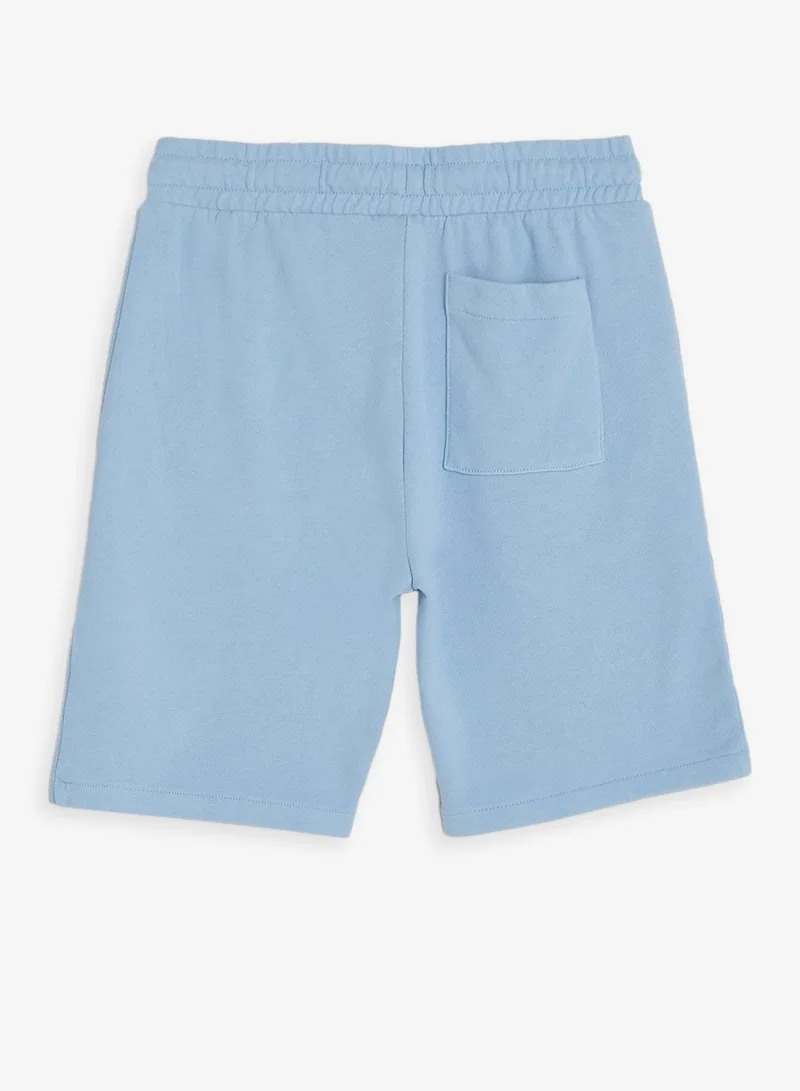 GUESS Youth Logo Drawstring Casual Shorts
