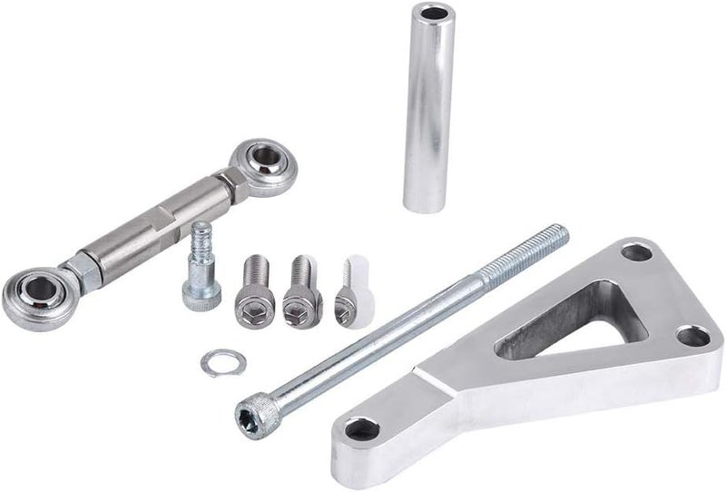 woobles Polished Billet Aluminum Alternator Bracket Kit Set PCE232 1002 - Image 1