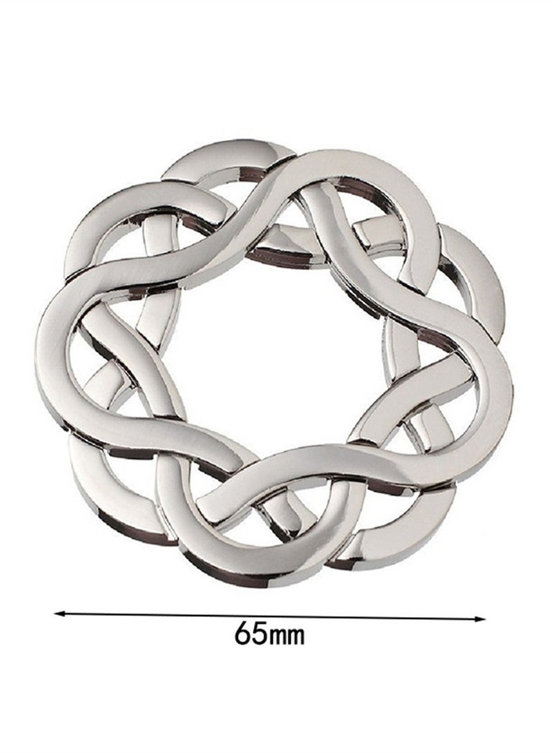 9pcs zinc alloy unlocking magic alloy educational toy nine-link intellectual unlocking buckle  - Image 4