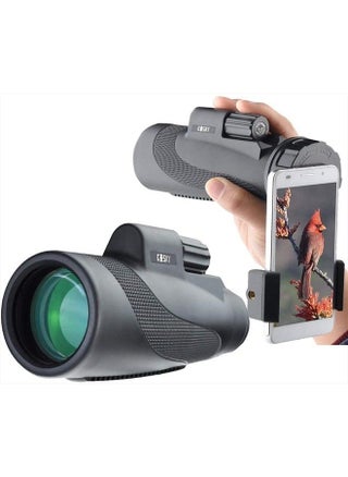 Titan 12X50 Monocular Telescope with Smartphone Holder - Waterproof Fog-Proof Shockproof Scope BAK-4 Prism FMC for Bird Watching Hunting Camping Traveling Wildlife Scenery - pzsku/ZB71189AF199284D08594Z/45/_/1678297577/861460f4-c928-4f2f-956c-68b709adae31
