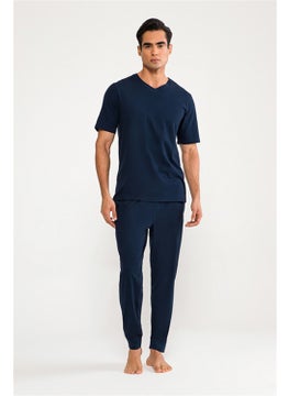 D'S DAMAT D'S Groom Men's Navy Blue Pajama Bottom  - Image 1