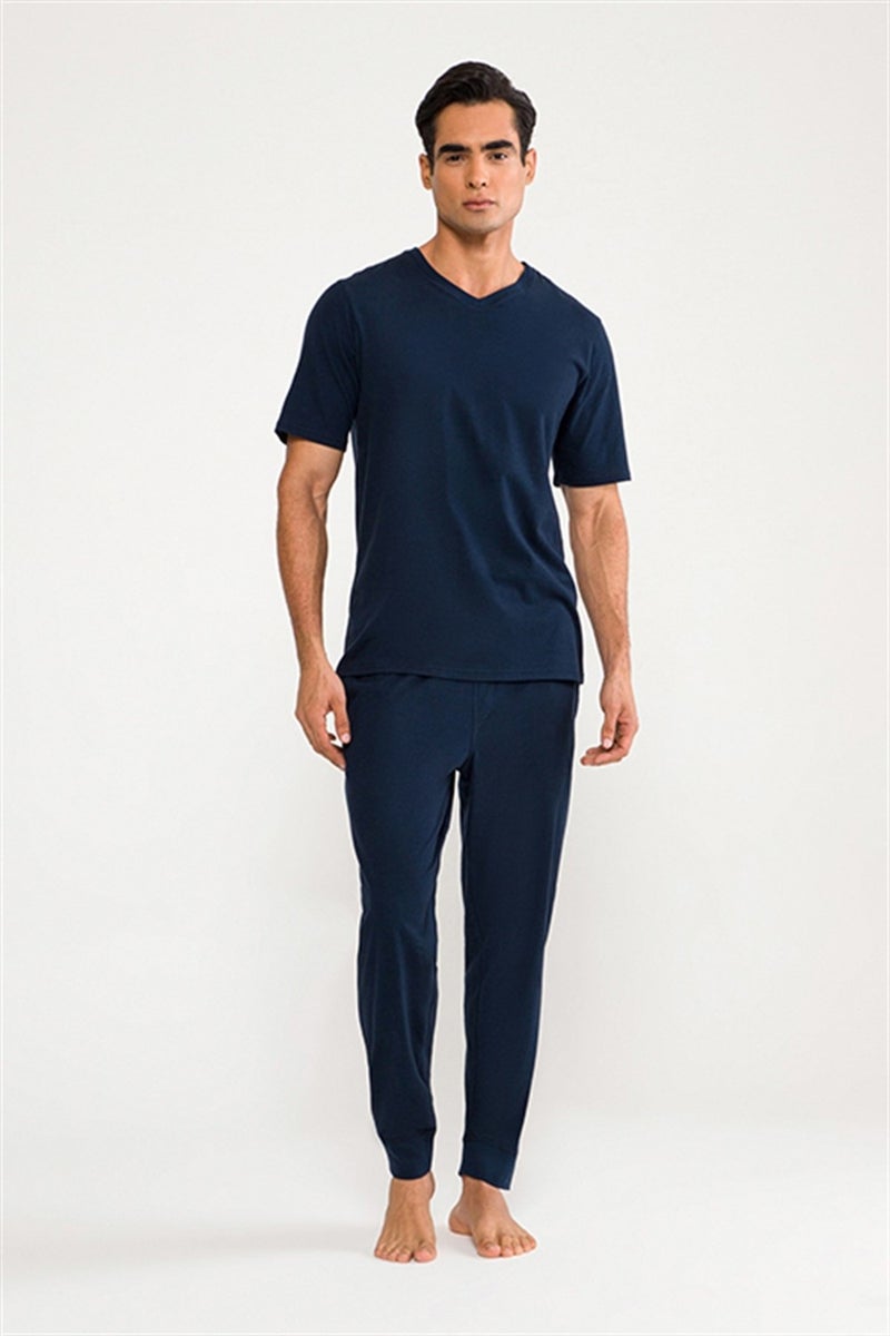 D'S DAMAT D'S Groom Men's Navy Blue Pajama Bottom  - Image 1