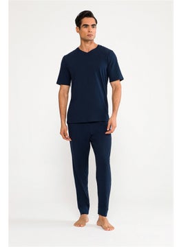 D'S DAMAT D'S Groom Men's Navy Blue Pajama Bottom  - Image 3
