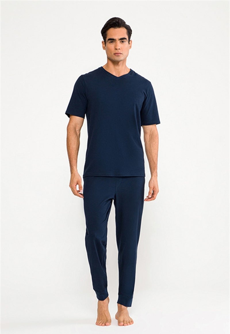 D'S DAMAT D'S Groom Men's Navy Blue Pajama Bottom  - Image 2