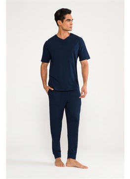 D'S DAMAT D'S Groom Men's Navy Blue Pajama Bottom  - Image 4