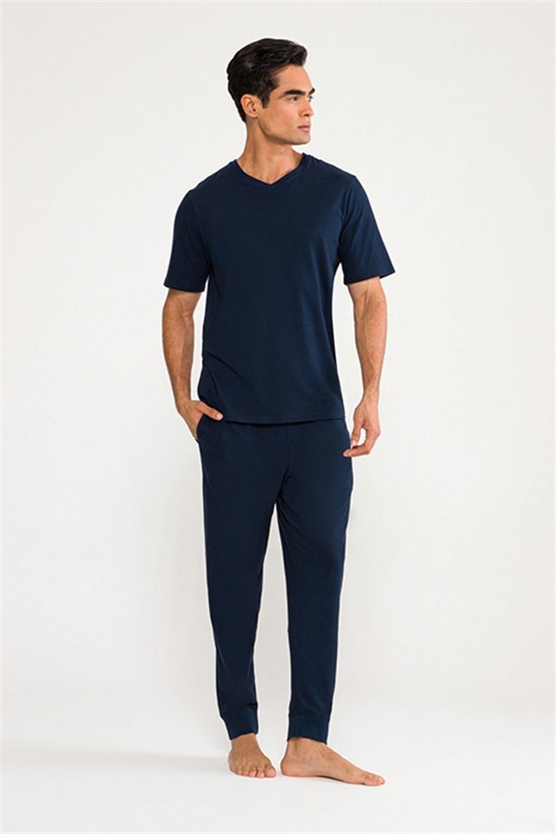 D'S DAMAT D'S Groom Men's Navy Blue Pajama Bottom  - Image 4