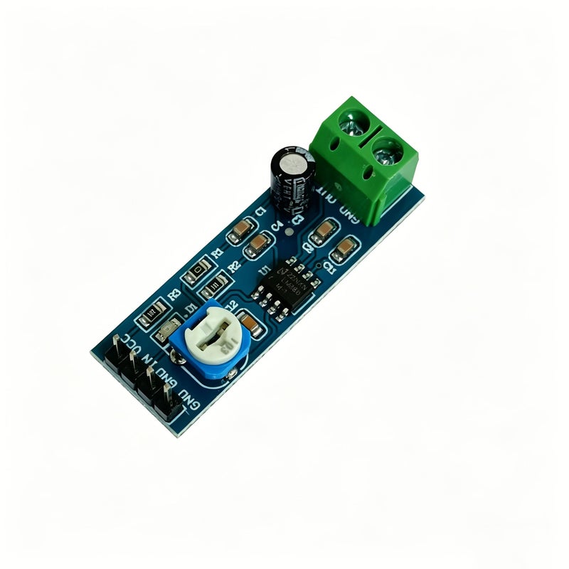 1pc LM386 Power Amplifier Board Blue Audio Amplifier Edition Mono Module - Image 2