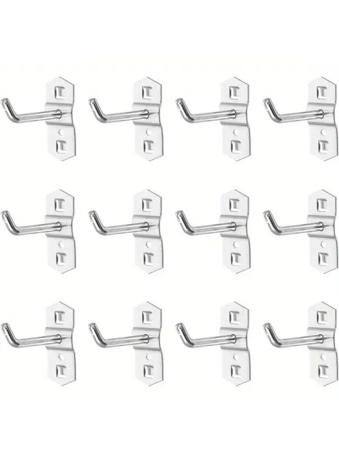 26pcs Heavy Duty Metal Pegboard Hooks For Tool Organization Garage Kitchen Storage - Image 1