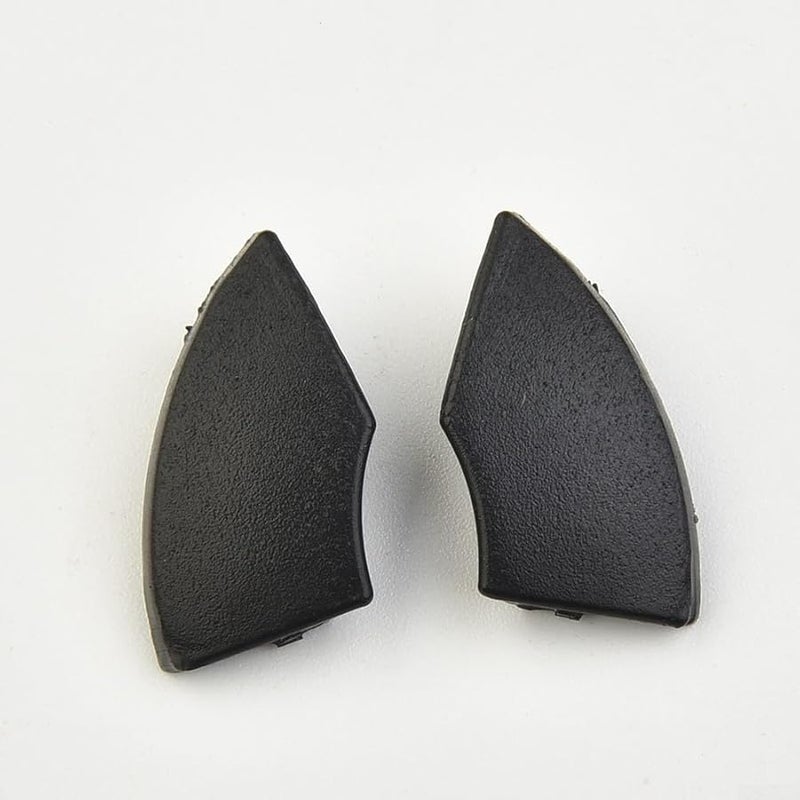 غطاء زر راديو CD لسيارة فيات 500 2008-2019، طقم من 4 قطع، أسود، إكسسوار لوحة القيادة الداخلية - Image 4