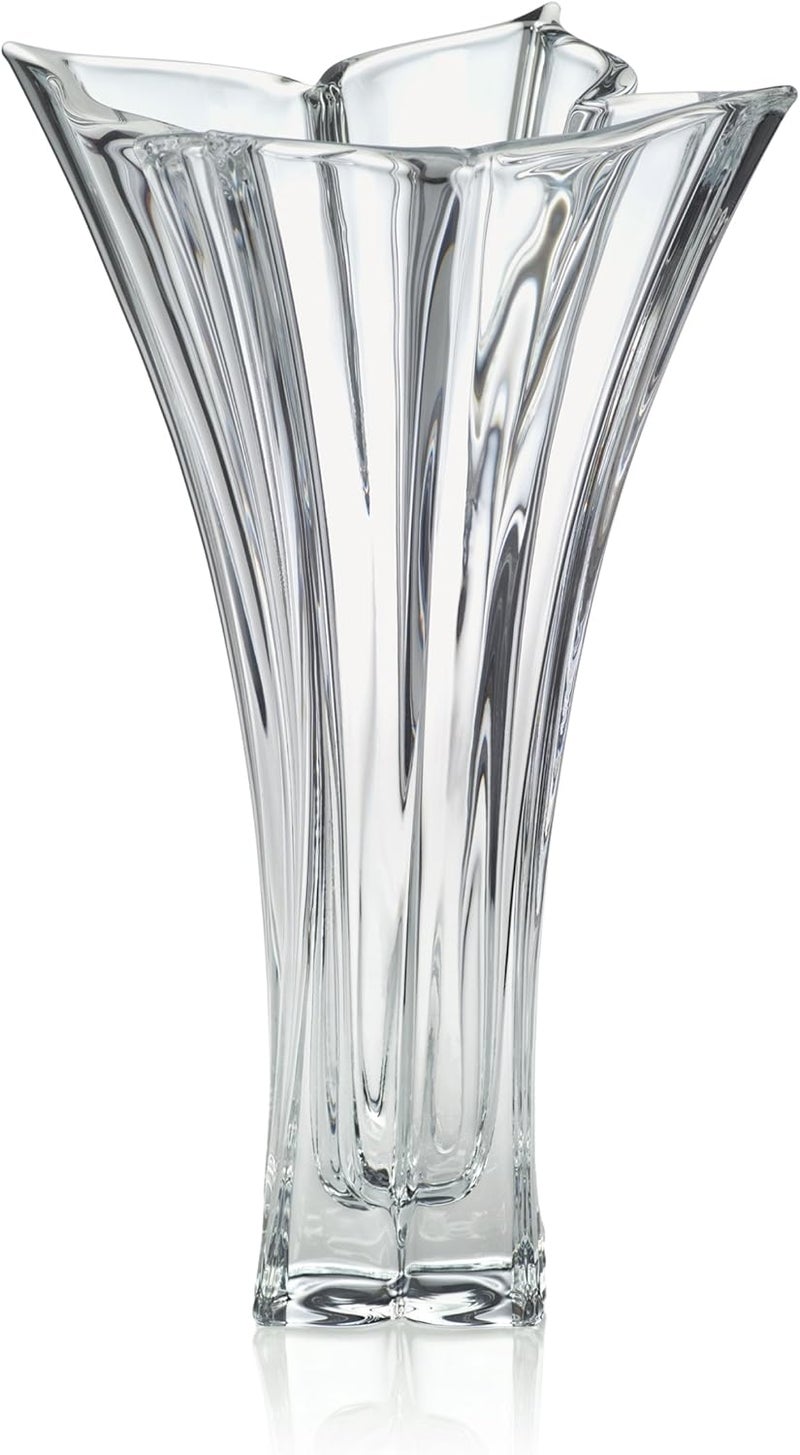 Mikasa Florale Crystal Vase 14 - Image 1