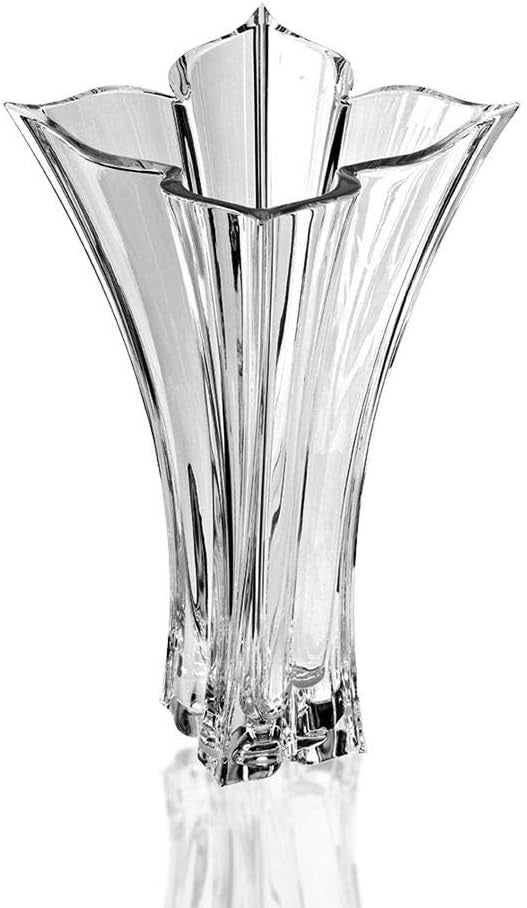 Mikasa Florale Crystal Vase 14 - Image 2