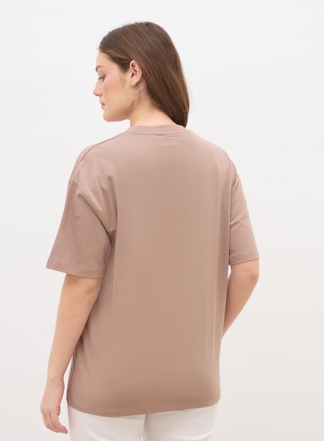 Styli Graphic Print Oversized T-Shirt - Image 5