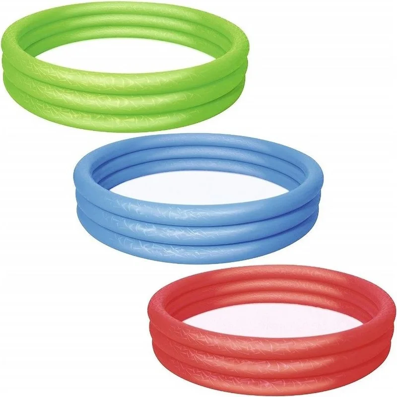 Bestway 51024 3-Layer Jumbo Inflatable Children's Pool 102 x 25 cm 110 Liters