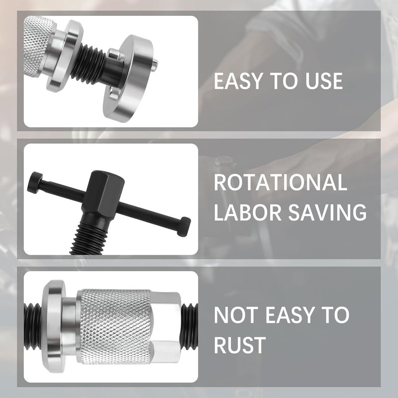 Stacool 5PCS Brake Caliper Compression Tool Set - Chrome-Plated Steel for Brake Pad Replacement - Image 3