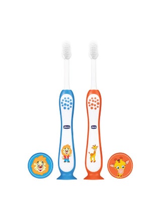 Kid Manual Toothbrush Set Blue + Orange 3Y-8Y, Pack Of 1 - pzsku/ZB711EF2F353E0DD02ADEZ/45/_/1727695433/115f8492-241d-4965-bab5-7db290eb7c22
