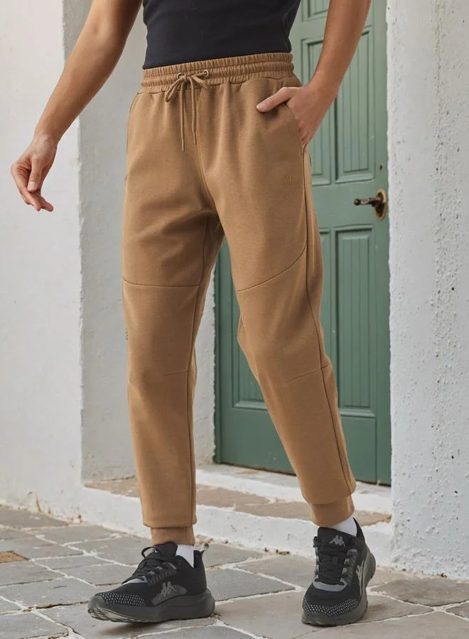 Kappa Regular Fit Panelled Joggers