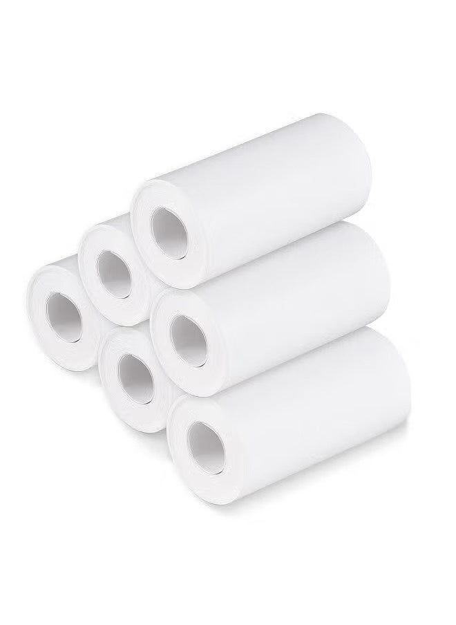 Realfrog - Kids Camera Print Paper, Thermal Paper Roll 57*30mm Printing Paper for Label Printer Kids Instant Camera Refill Print Paper, Pack of 6 Rolls - Image 1