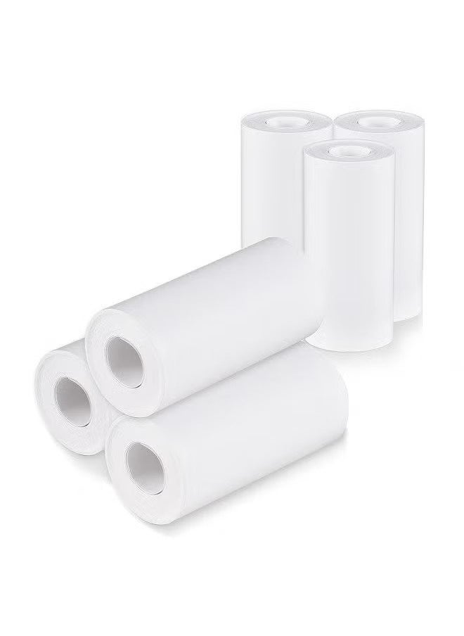Realfrog - Kids Camera Print Paper, Thermal Paper Roll 57*30mm Printing Paper for Label Printer Kids Instant Camera Refill Print Paper, Pack of 6 Rolls - Image 1