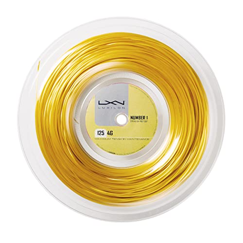 Luxilon 4G 125 Tennis String - 200m Reel, Gold, 1.25mm - Image 4