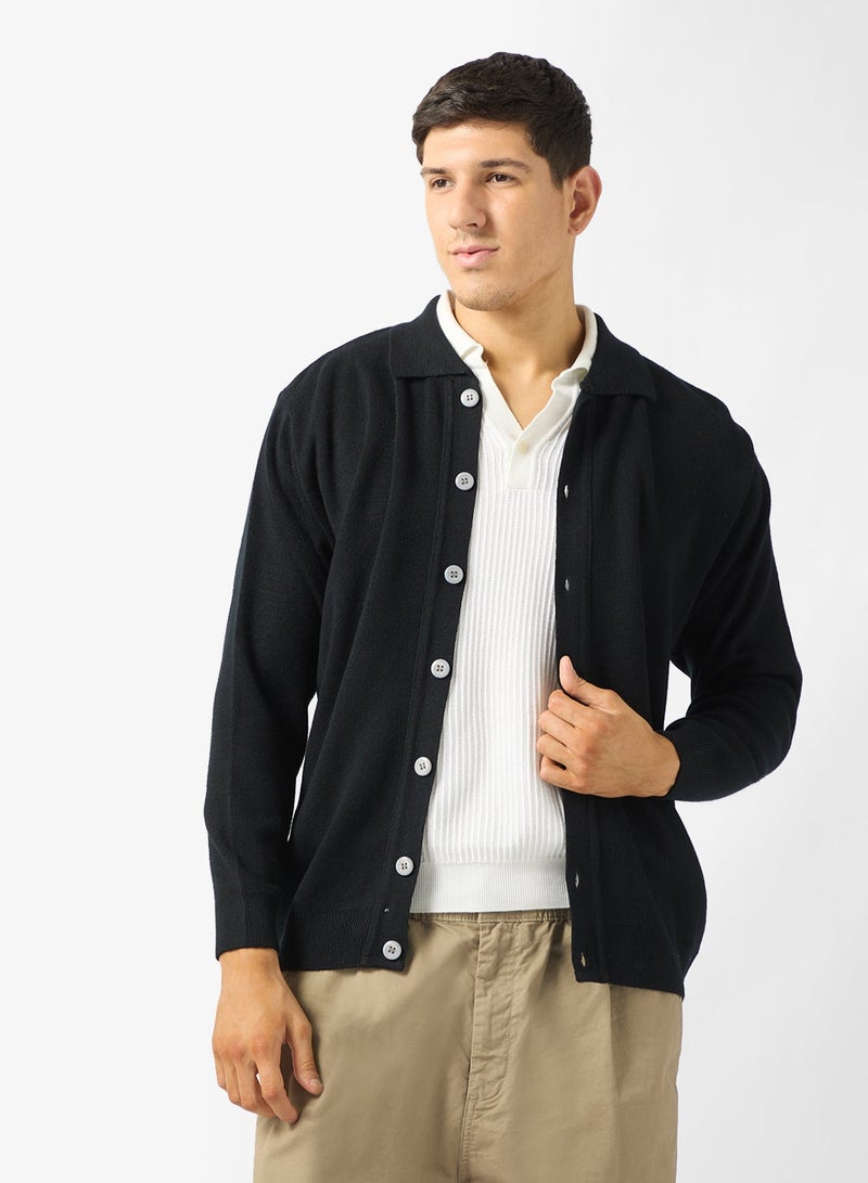 Robert Wood Cardigan - Image 1