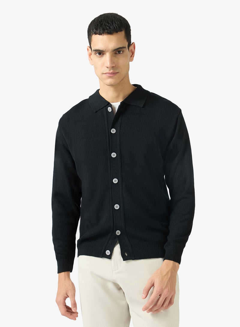 Robert Wood Casual Buttoned Cardigan - Image 1