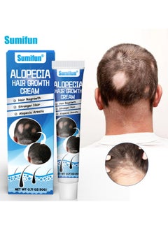 Sumifun Alopecia Hair Growth Cream for Promote Men's Hair Growth,Prevent Hair Loss,Care for Hair, 20g  - Image 1