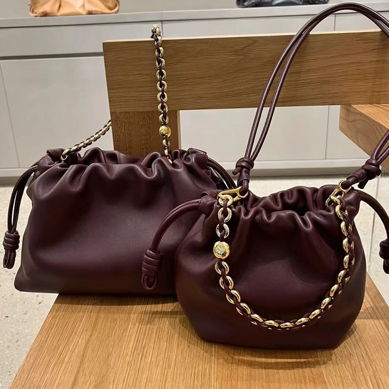 2024 Luojia New Flamenco* Purse Cloud Bag Lucky Bag New Chinese Style Single Shoulder Underarm Bag Versatile Trendy - Image 3