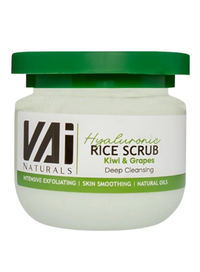 VAI 4 Pieces Rice Body Scrub Kiwi And Grapes 280ml - Image 2