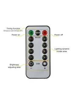 Tomshine 80 LED Spherical String Light With Remote Control Multicolour 10meter  - Image 3