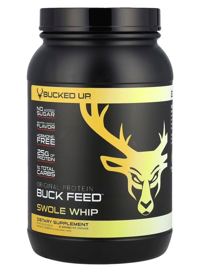 Buck Feed™ Original Protein Swole Whip 32.8 oz (930 g)
