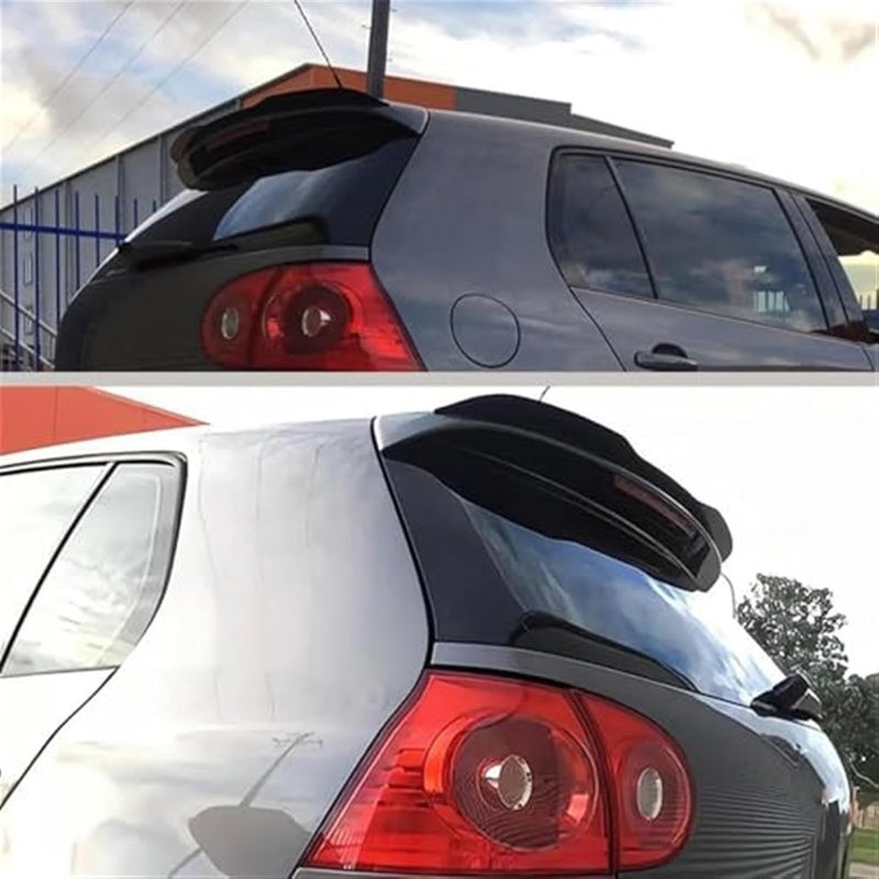 Vuzmode Glossy Black Car Spoiler for VW Golf MK5 R32 GTI R - Image 4